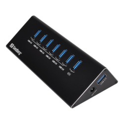 Sandberg USB 3.0 Hub 6+1 ports (USB 3.0 Hub 7 ports - USB 3.0 Hub 6+1