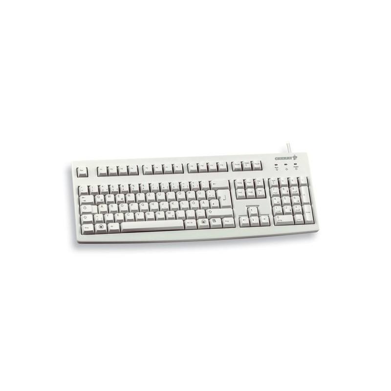 CHERRY G83-6104 tastiera USB QWERTY Inglese US Grigio (CHERRY Keyboar