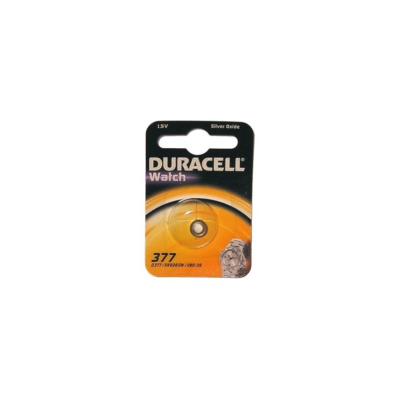 Duracell D377 Batteria monouso Ossido d&#039;argento [S] (Duracell 377 1.5