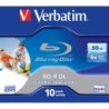 Verbatim 43736 disco vergine Blu-Ray BD-R 50 GB 10 pz (Verbatim BD-R 