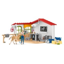 schleich Veterinarian practice with pets (SCHLEICH Farm World Veterin