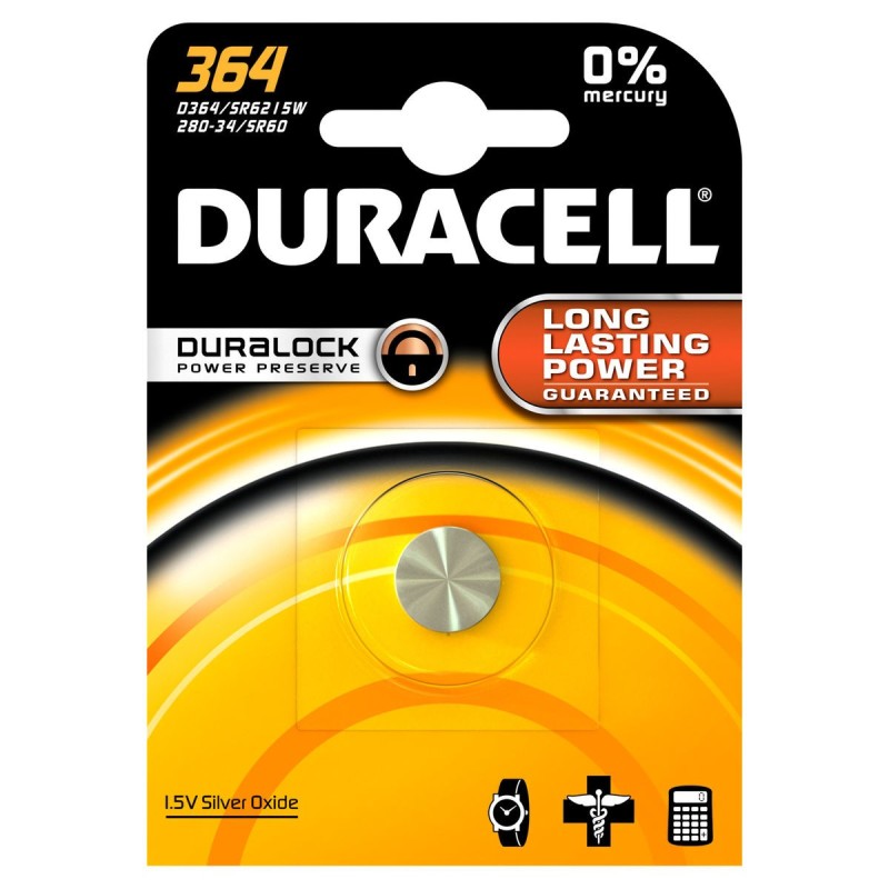 Duracell 364 Batteria monouso SR60 Ossido d&#039;argento [S] (Duracell 364