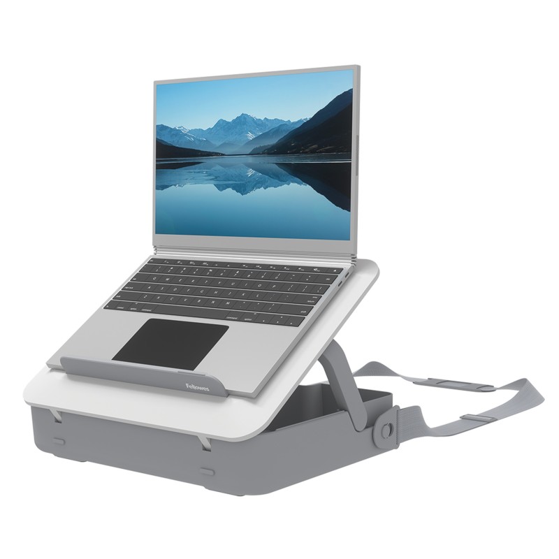 Fellowes BREYTA LAPTOP STAND CARRY CASE WHITE 35,6 cm [14] Custodia r