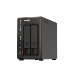 QNAP TS-253E NAS Tower Collegamento ethernet LAN Nero J6412 (QNAP TS-