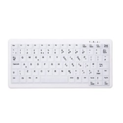 CHERRY AK-C4110 tastiera RF Wireless QWERTY Inglese UK Bianco (CHERRY