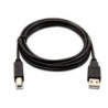 V7 Cavo USB nero da USB 20 A maschio a USB 20 B maschio 2m 66ft