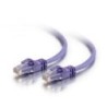 C2G Cat6 550MHz Snagless Patch Cable 1m cavo di rete Viola (C2G Cat6 