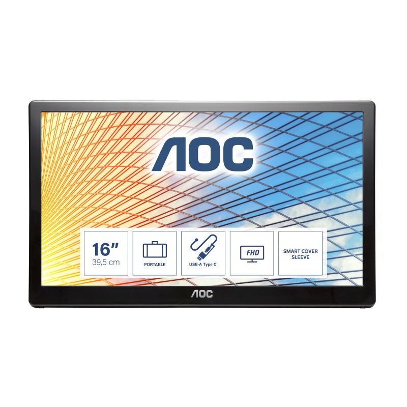 AOC 59 Series E1659FWU LED display 39,6 cm [15.6] 1366 x 768 Pixel Ne