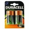 Duracell Rechargeable D Size 2 Pack Batteria ricaricabile Nichel-Meta