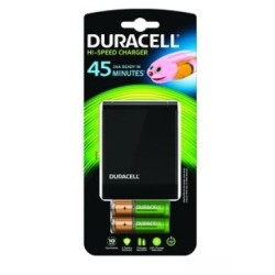 Duracell CEF27EU carica batterie (Duracell 45m Charger + 2 x AA/AAA)