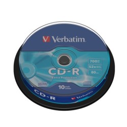 Verbatim CD-R Extra Protection 700 MB 10 pz (Verbatim DataLife 80 min