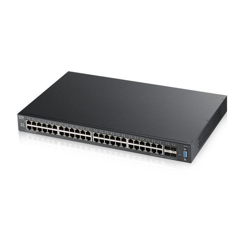 Zyxel XGS2210-52 Gestito L2 Gigabit Ethernet [10/100/1000] 1U Nero (Z