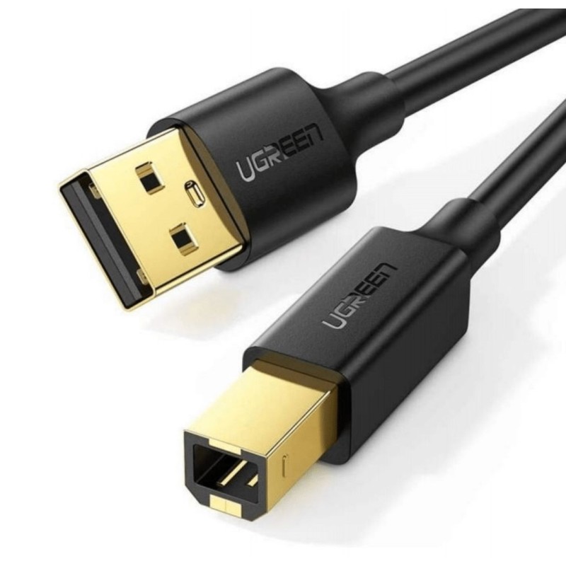 Ugreen USB-A to USB-B Printer Cable 2m - Black