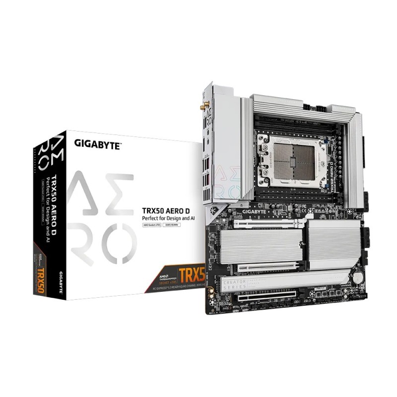 Gigabyte TRX50 AERO D scheda madre AMD TRX50 Socket sTR5 ATX esteso (