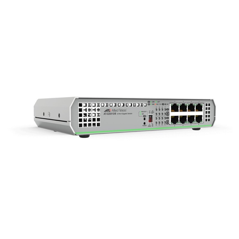 Allied Telesis AT-GS910/8-30 switch di rete Non gestito Gigabit Ether