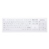 CHERRY AK-C8100F-FUS-W/UK tastiera RF Wireless QWERTY Inglese UK Bian