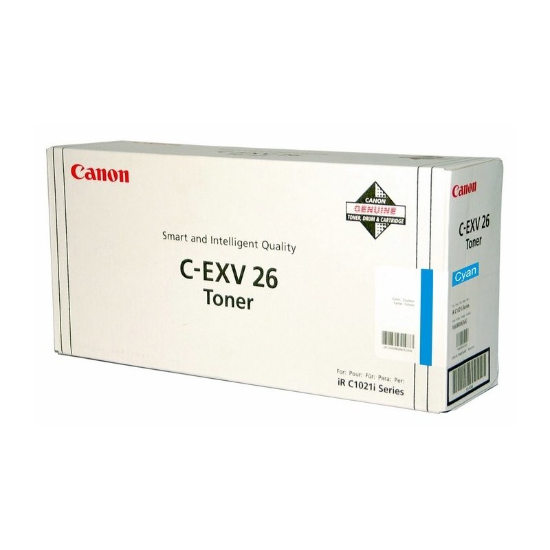 Canon C-EXV26 cartuccia toner 1 pz Originale Ciano (Canon EXV26C Cyan