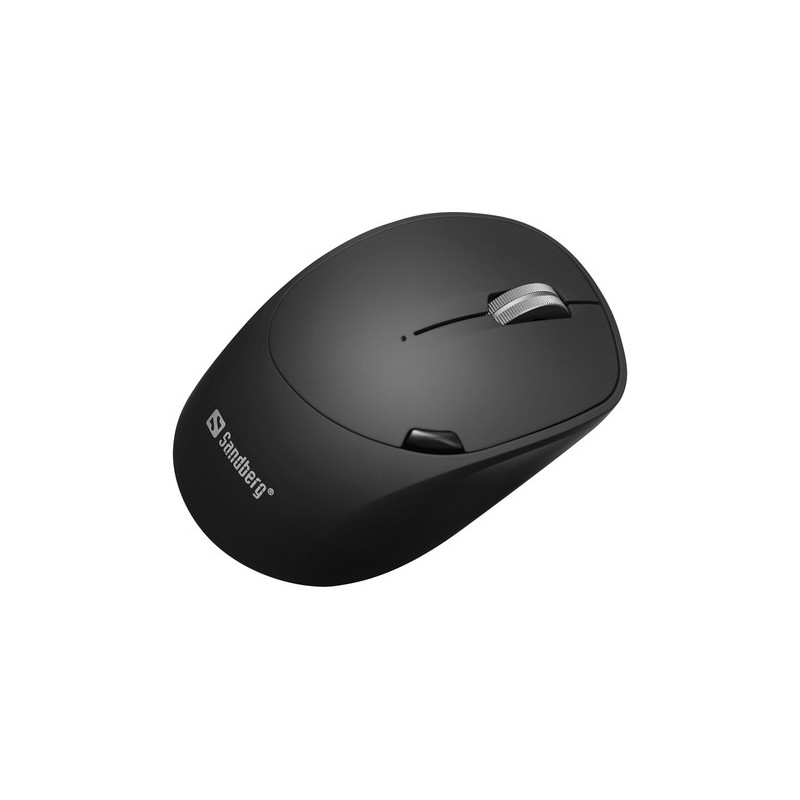 Sandberg 631-02 mouse Mancino RF senza fili + Bluetooth 1600 DPI