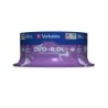 Verbatim DVD+R Double Layer 8x Matt Silver 25pk Spindle 8,5 GB DVD+R 