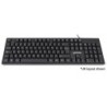 Manhattan 179324-UK tastiera USB QWERTY Inglese UK Nero (KEYBOARD UK 