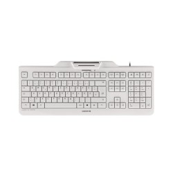 CHERRY KC 1000 SC tastiera USB QWERTY Inglese UK Grigio (KC 1000 SMAR