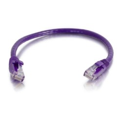 C2G 3m Cat6 550MHz Snagless Patch Cable cavo di rete Viola U/UTP [UTP