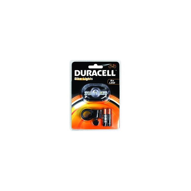 Duracell BIK-F03WDU illuminazione bicicletta (Duracell 5 LED Front Bi