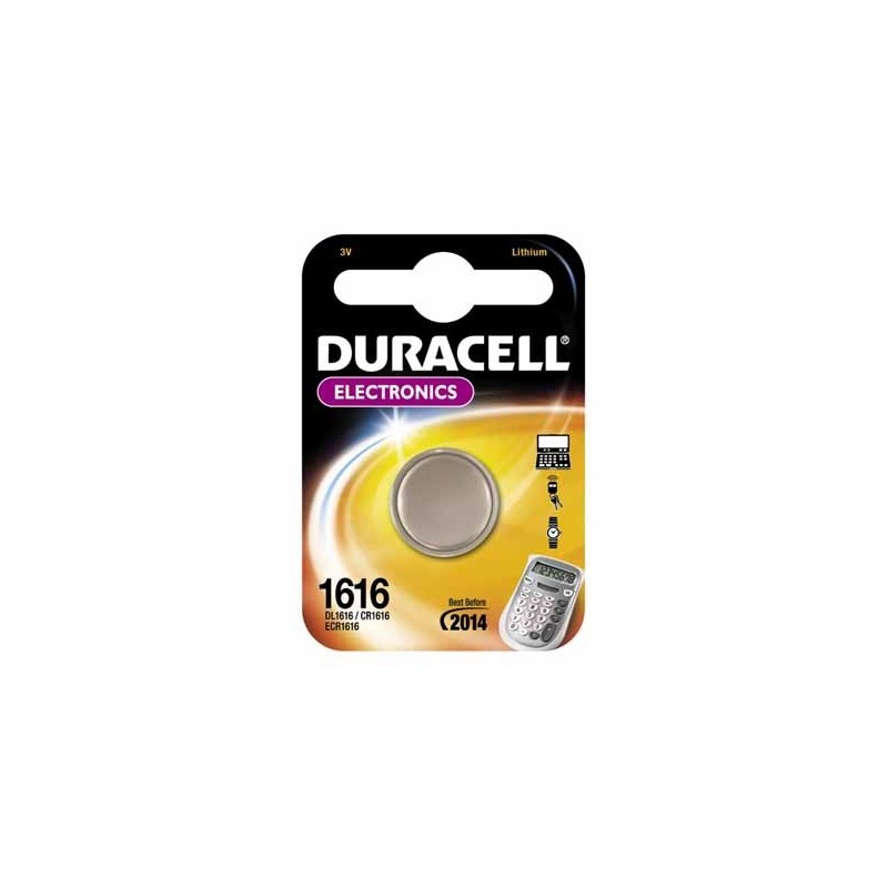 Duracell DL1616 Batteria monouso CR1616 Litio (Duracell 3V Coin Cell)