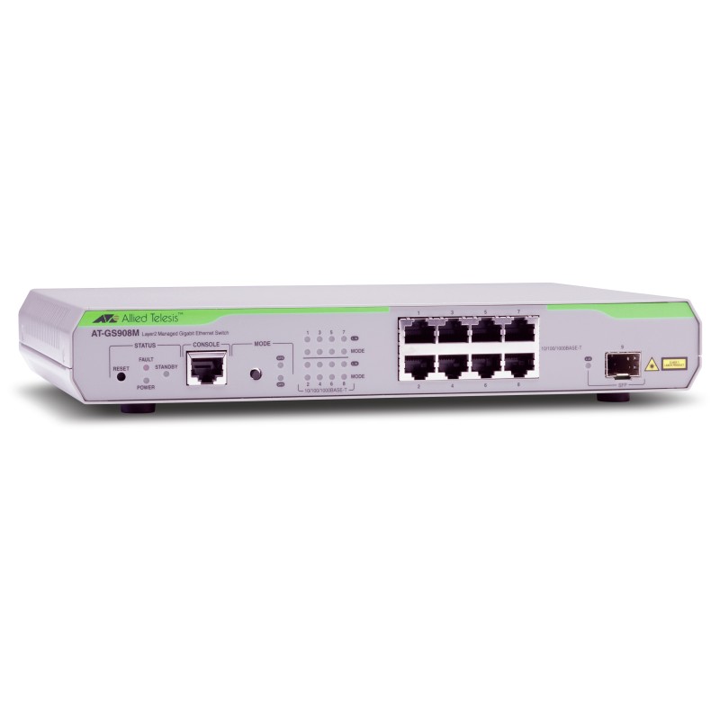 Allied Telesis AT-GS908M-50 Gestito L2 Gigabit Ethernet [10/100/1000]