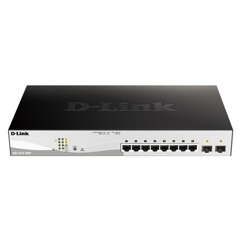 D-Link DGS-1210-10MP Gestito L2 Gigabit Ethernet [10/100/1000] Suppor