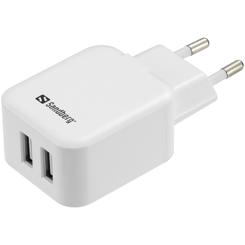 Sandberg AC Charger Dual USB 2.4+1A EU (AC Charger Dual USB 2A EU - A