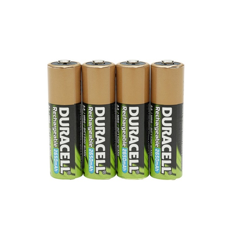 Duracell StayCharged AAA [4pcs] Batteria ricaricabile Mini Stilo AAA 