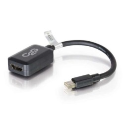 C2G 0.2m Mini DisplayPort M / HDMI F 0,2 m Nero (C2G 20cm Mini Displa