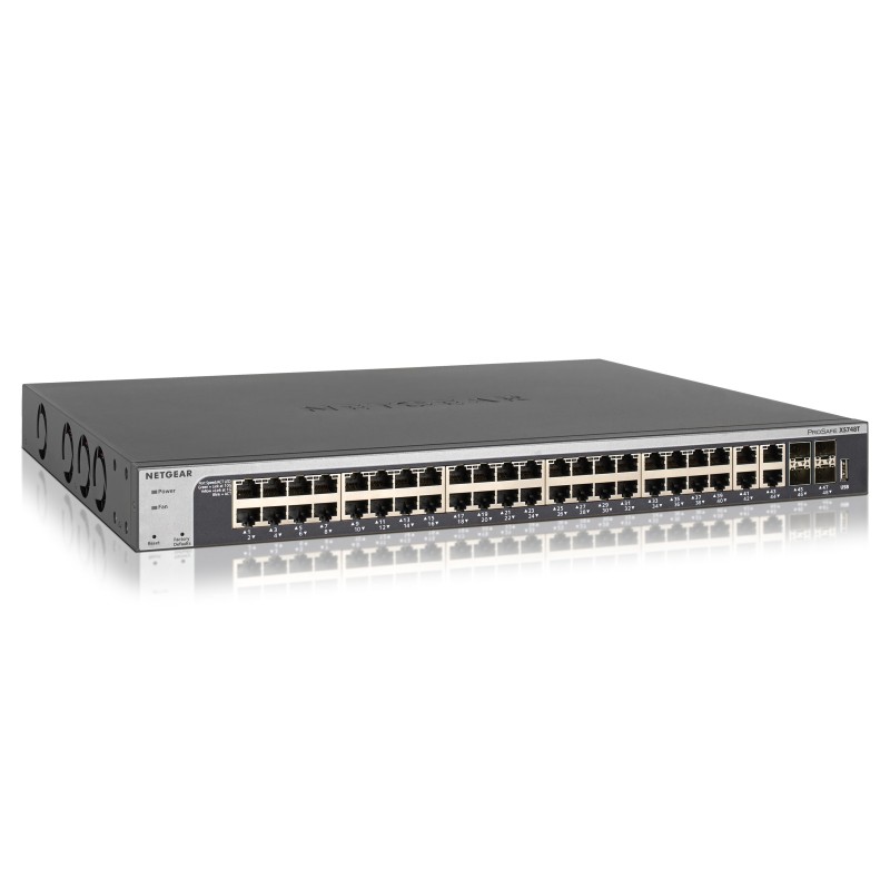 NETGEAR XS748T-100NES switch di rete Gestito L2+/L3 10G Ethernet [100