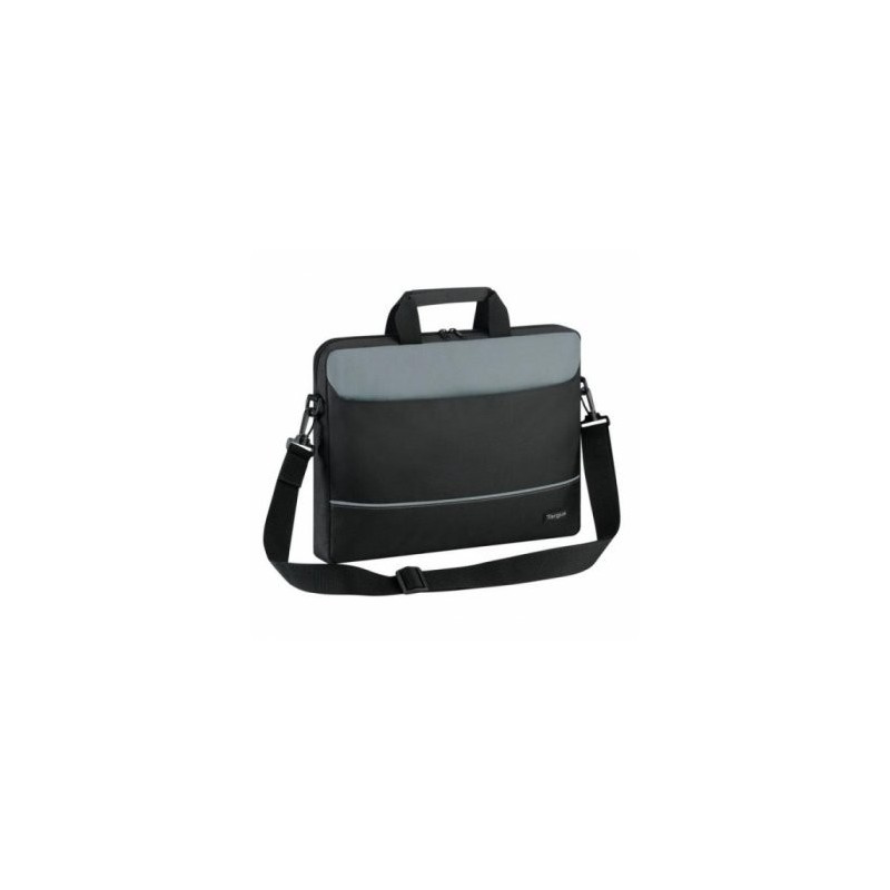 Targus TBT238EU borsa per laptop 39,6 cm [15.6] Nero, Grigio (Targus 