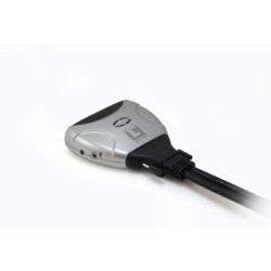 LevelOne KVM-0260 switch per keyboard-video-mouse [kvm] Nero, Grigio 