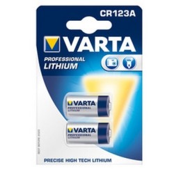 Varta -CR123A-2 (2x CR 123 A - CR123A, Single-use battery, - Lithium,