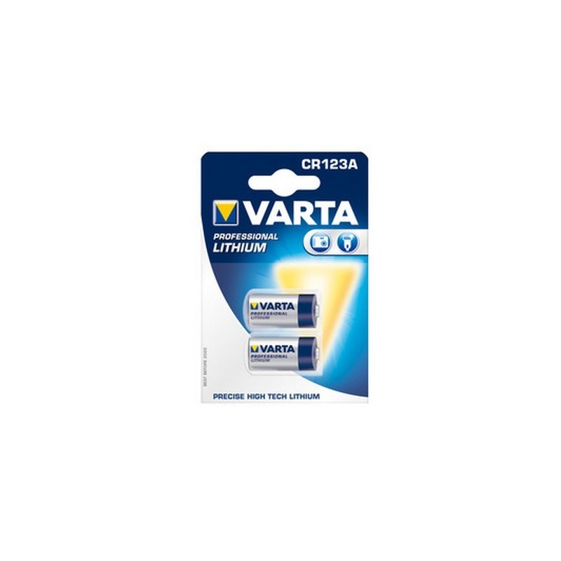 Varta -CR123A-2 (2x CR 123 A - CR123A, Single-use battery, - Lithium,