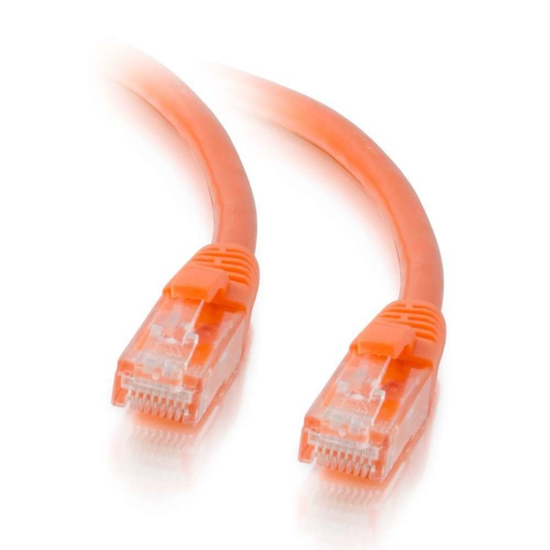 C2G 83606 cavo di rete Arancione 3 m Cat5e U/UTP [UTP] (C2G Cat5e Boo