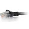 C2G 0.3m Cat6 RJ-45 m/m cavo di rete Nero 0,3 m U/UTP [UTP] (C2G Cat6