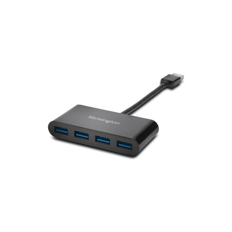 Kensington Hub a 4 porte USB 30 UH4000 - Nero