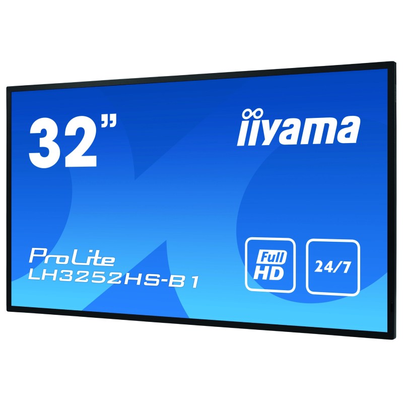 iiyama LH3252HS-B1 visualizzatore di messaggi Pannello piatto per seg