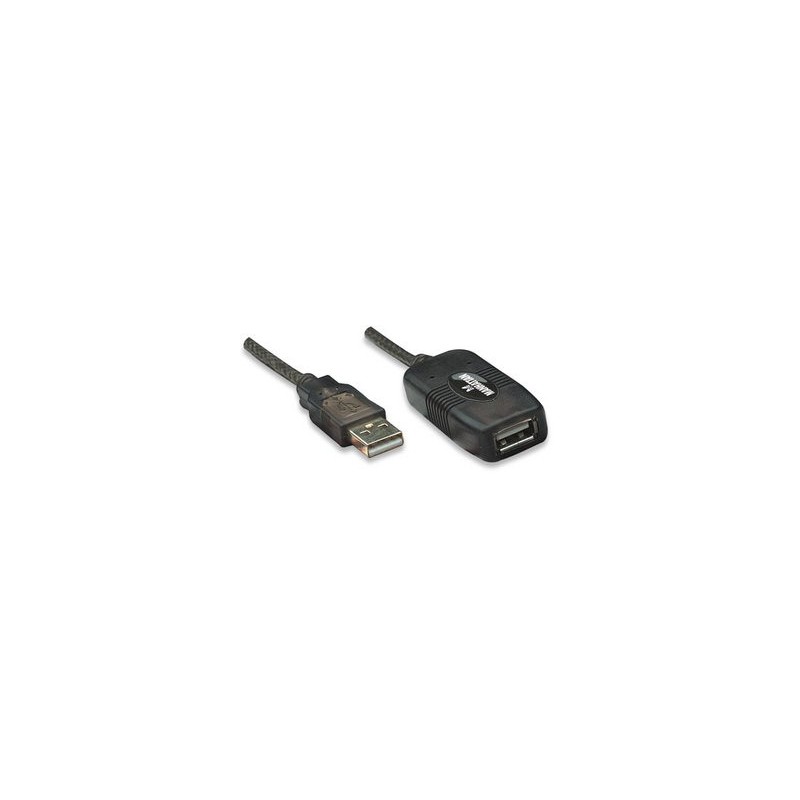 Manhattan 150248 cavo USB 10 m USB 2.0 USB A Nero (USB-A CABLE 10M MA