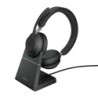 Jabra Evolve2 65, UC Stereo Auricolare Wireless A Padiglione Ufficio 