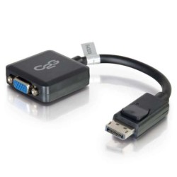 C2G 20cm DisplayPort M / VGA F 0,2 m VGA [D-Sub] Nero (20cm DisplayPo