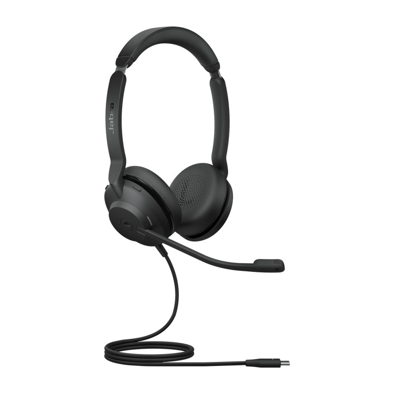 Jabra Evolve2 30, MS Stereo Auricolare Cablato A Padiglione Ufficio U