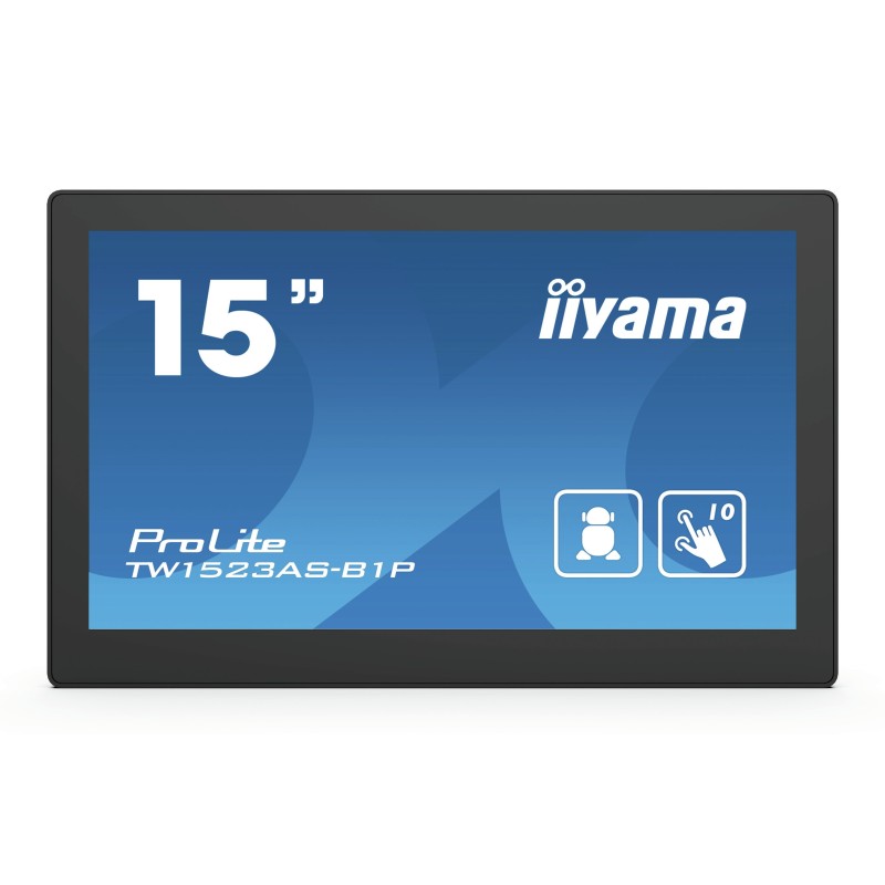 iiyama TW1523AS-B1P monitor POS 39,6 cm [15.6] 1920 x 1080 Pixel Full