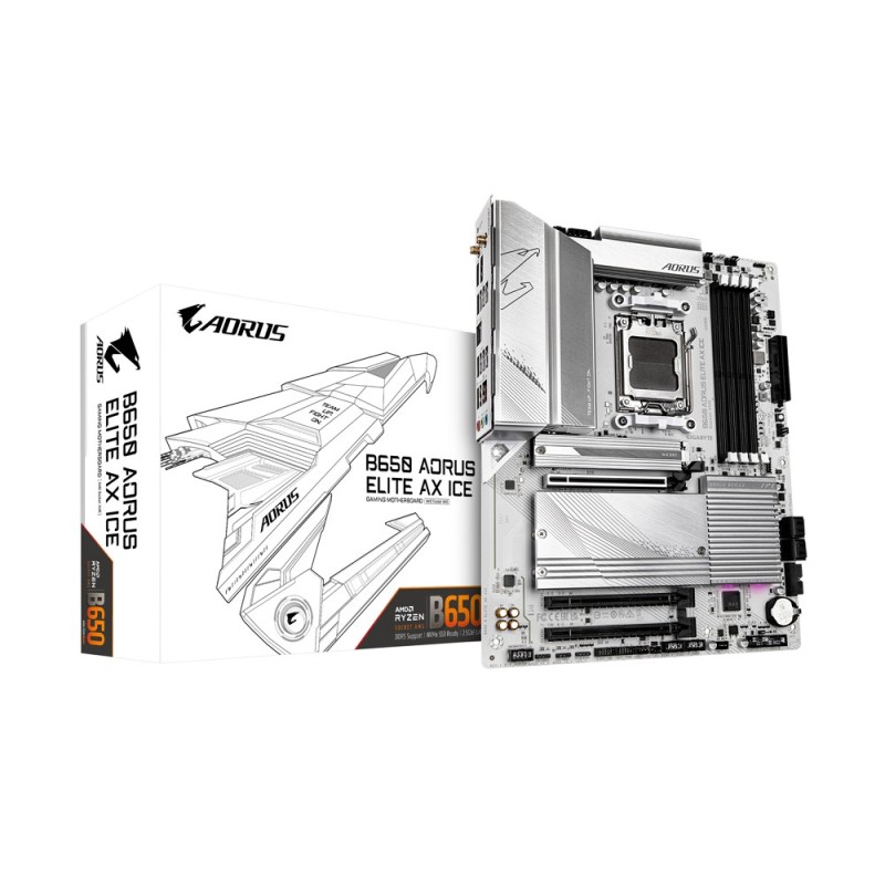 Gigabyte B650 AORUS ELITE AX ICE scheda madre AMD B650 Presa di corre