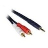 C2G 5m Velocity 3.5mm Stereo Male to Dual RCA Male Y-Cable cavo audio