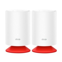 TP-Link Deco Voice X20 [2-pack] Dual-band [2.4 GHz/5 GHz] Wi-Fi 6 [80